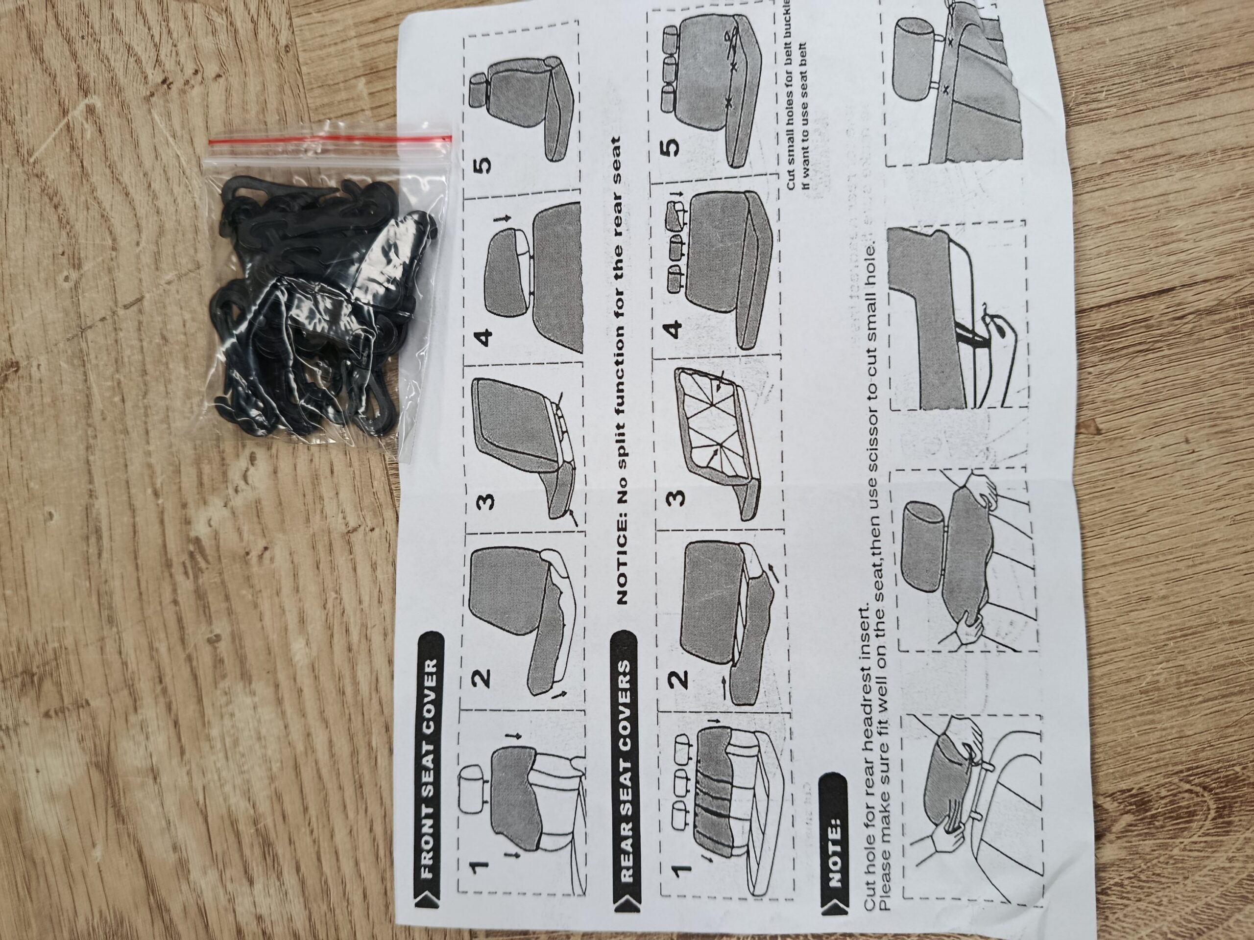 Astur Fundas Asientos Coche universales – Compatible con airbag - Imagen 4