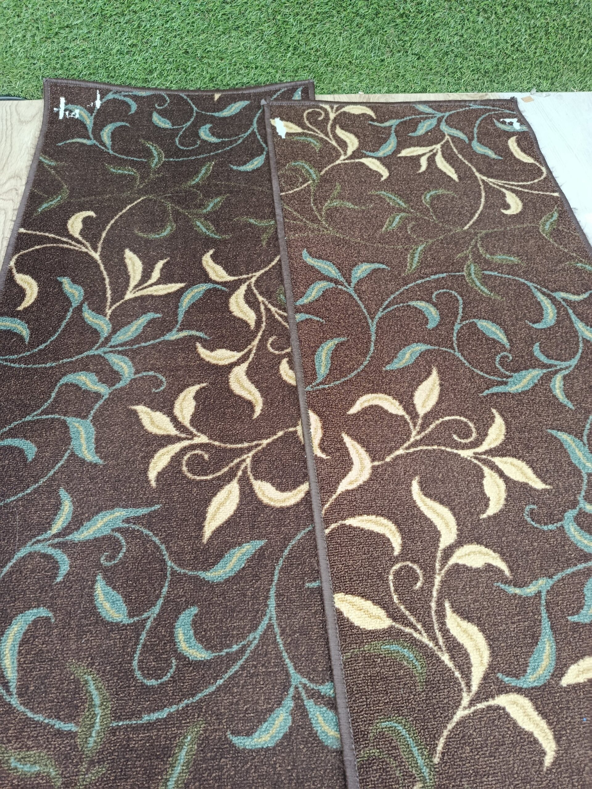 Ottomanson Ottohome - Alfombra rectangular, 50 x 150 cm, color marrón
pack de 2 unidades - Imagen 3