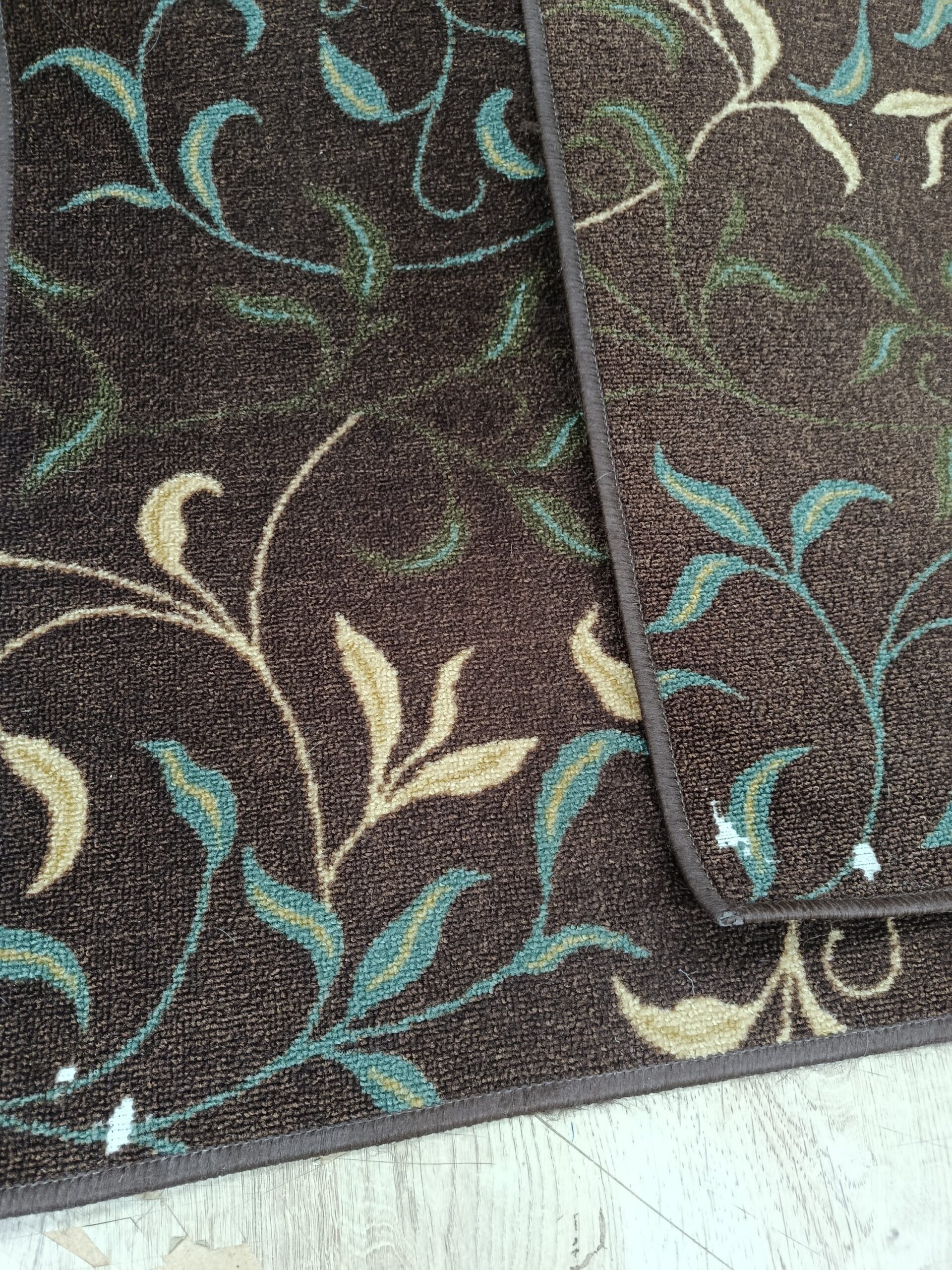 Ottomanson Ottohome - Alfombra rectangular, 50 x 150 cm, color marrón
pack de 2 unidades - Imagen 4