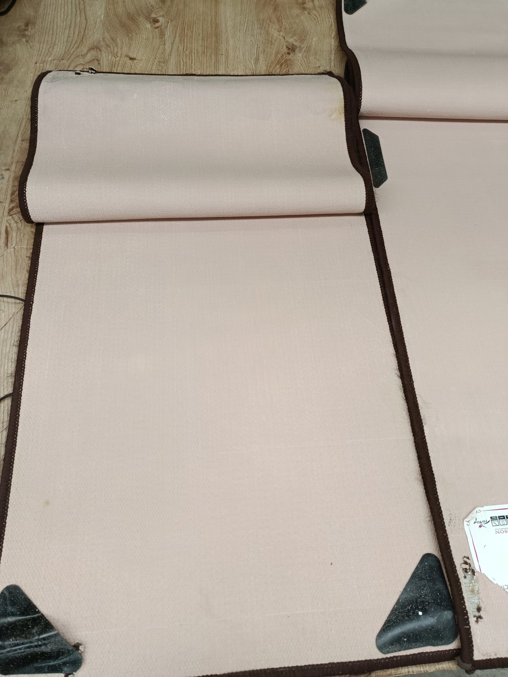 Ottomanson Ottohome - Alfombra rectangular, 50 x 150 cm, color marrón
pack de 2 unidades - Imagen 7
