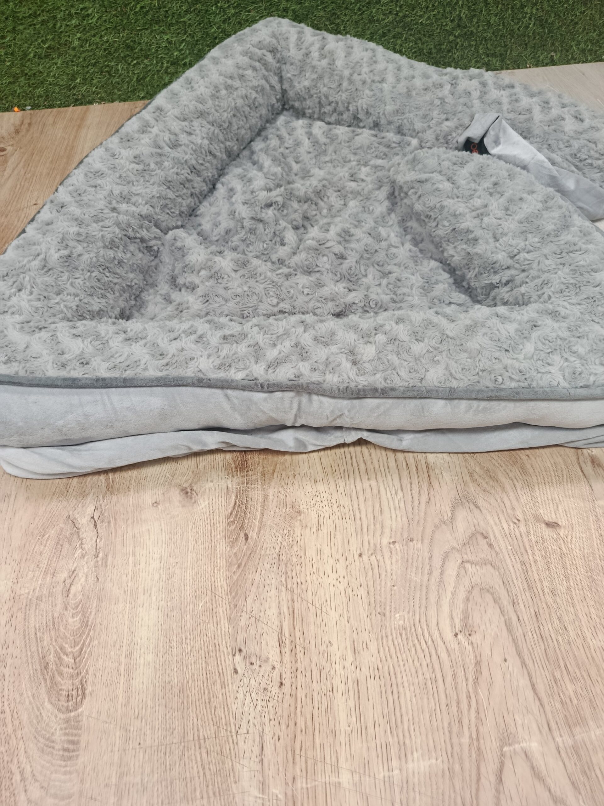 Feandrea PGW252G01 Cama Perro Mediano, Gris Paloma - Imagen 4