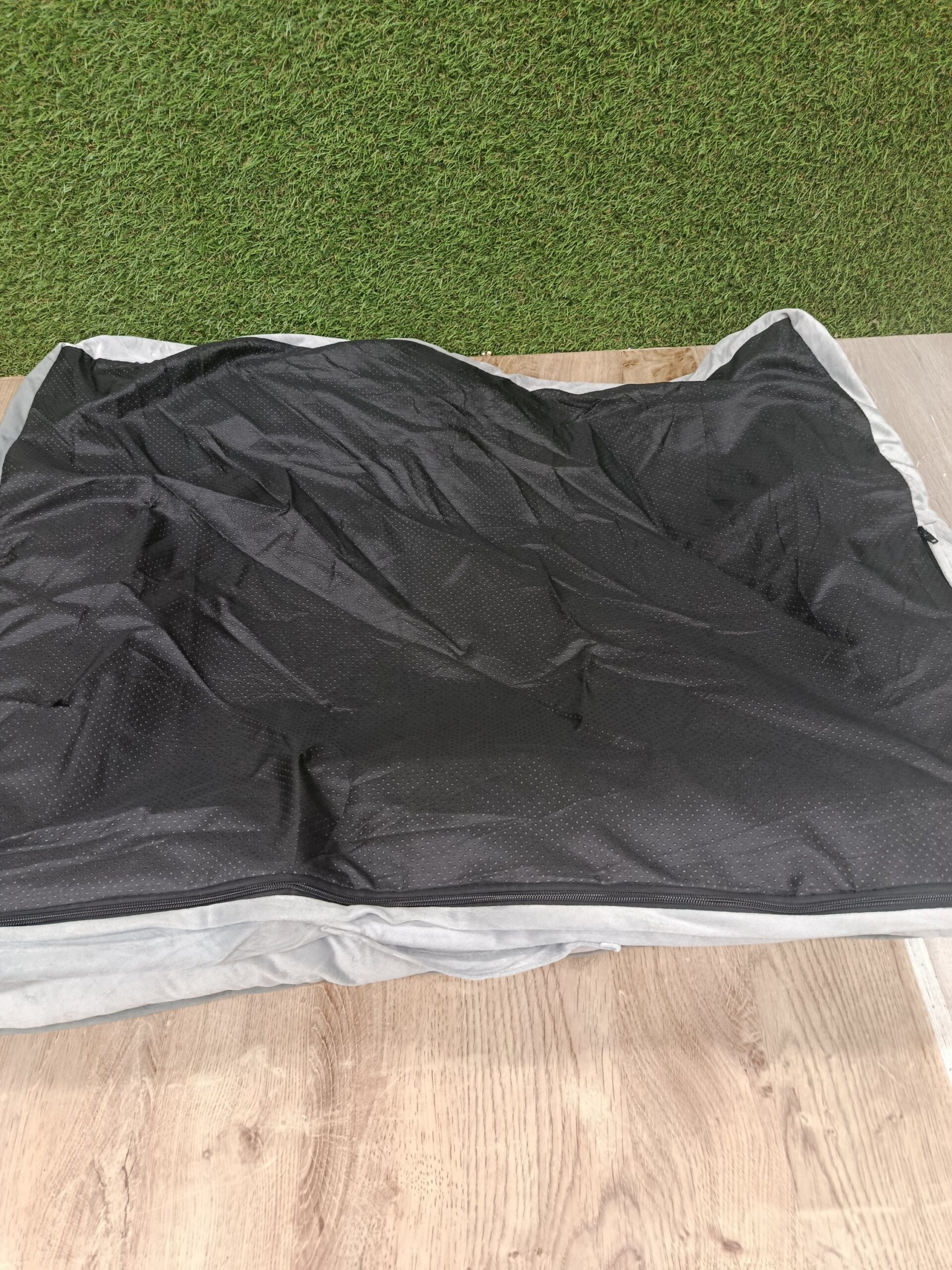 Feandrea PGW252G01 Cama Perro Mediano, Gris Paloma - Imagen 6