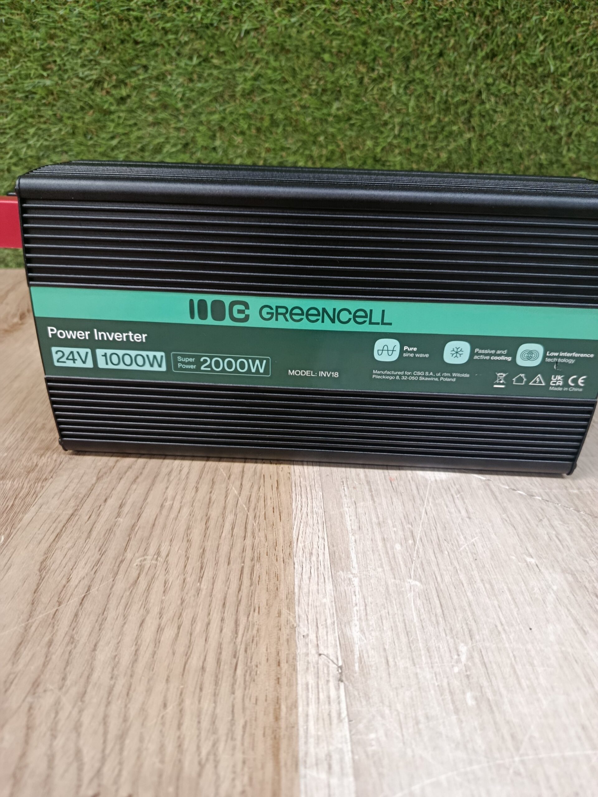 Green Cell® 1000W/2000W 24V a 220V/230V Onda sinusoidal. - Imagen 3