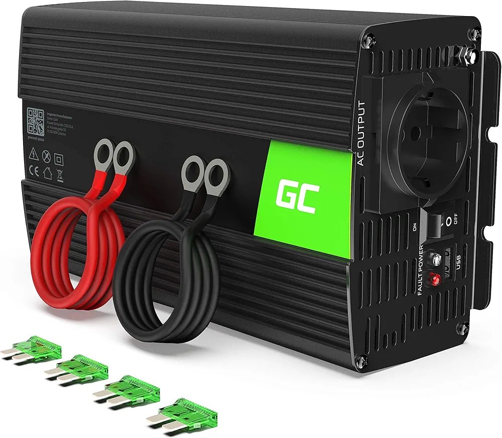 Green Cell® 1000W/2000W 24V a 220V/230V Onda sinusoidal.