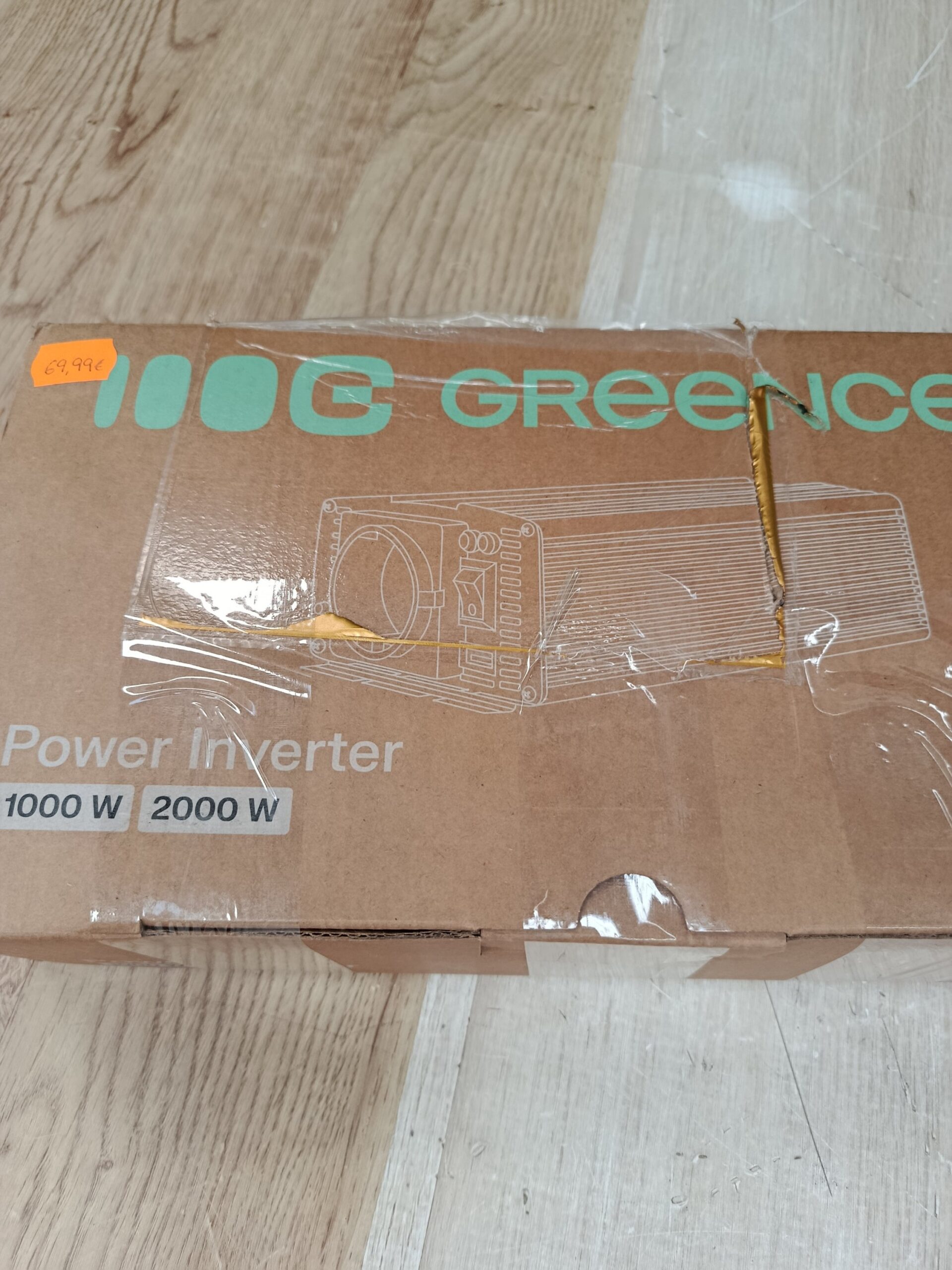 Green Cell® 1000W/2000W 24V a 220V/230V Onda sinusoidal. - Imagen 7