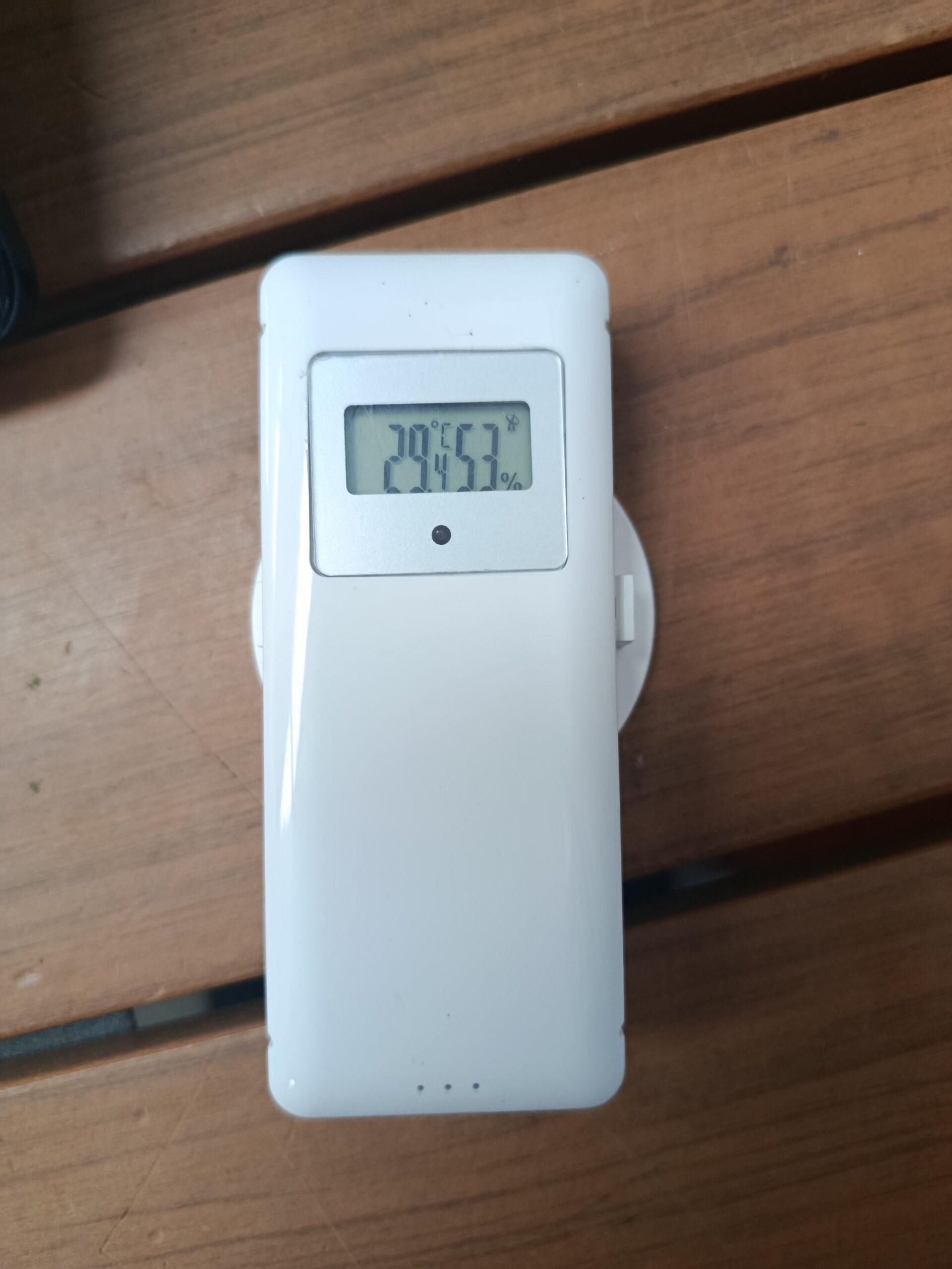 TFA Dostmann Meteotime Primo Negro LCD Batería. - Imagen 3