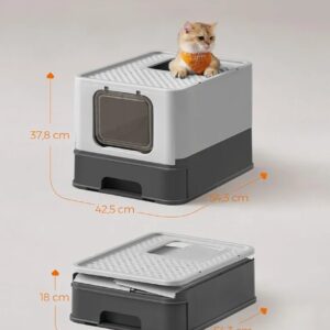 Feandrea PPT001B01 Arenero para Gatos.