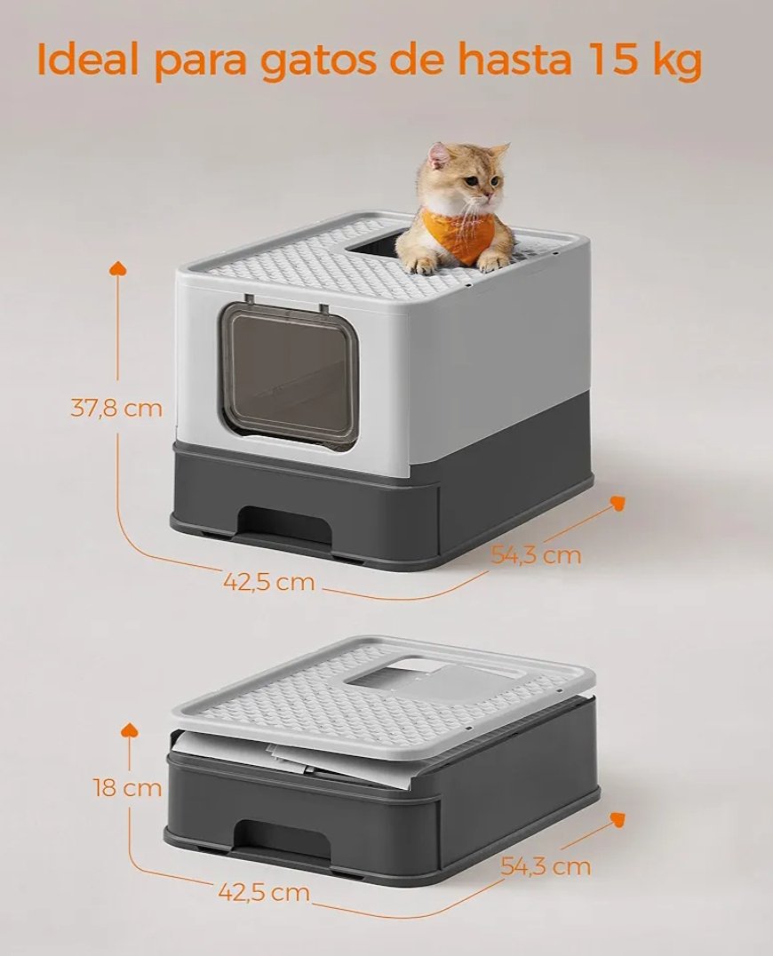 Feandrea PPT001B01 Arenero para Gatos.