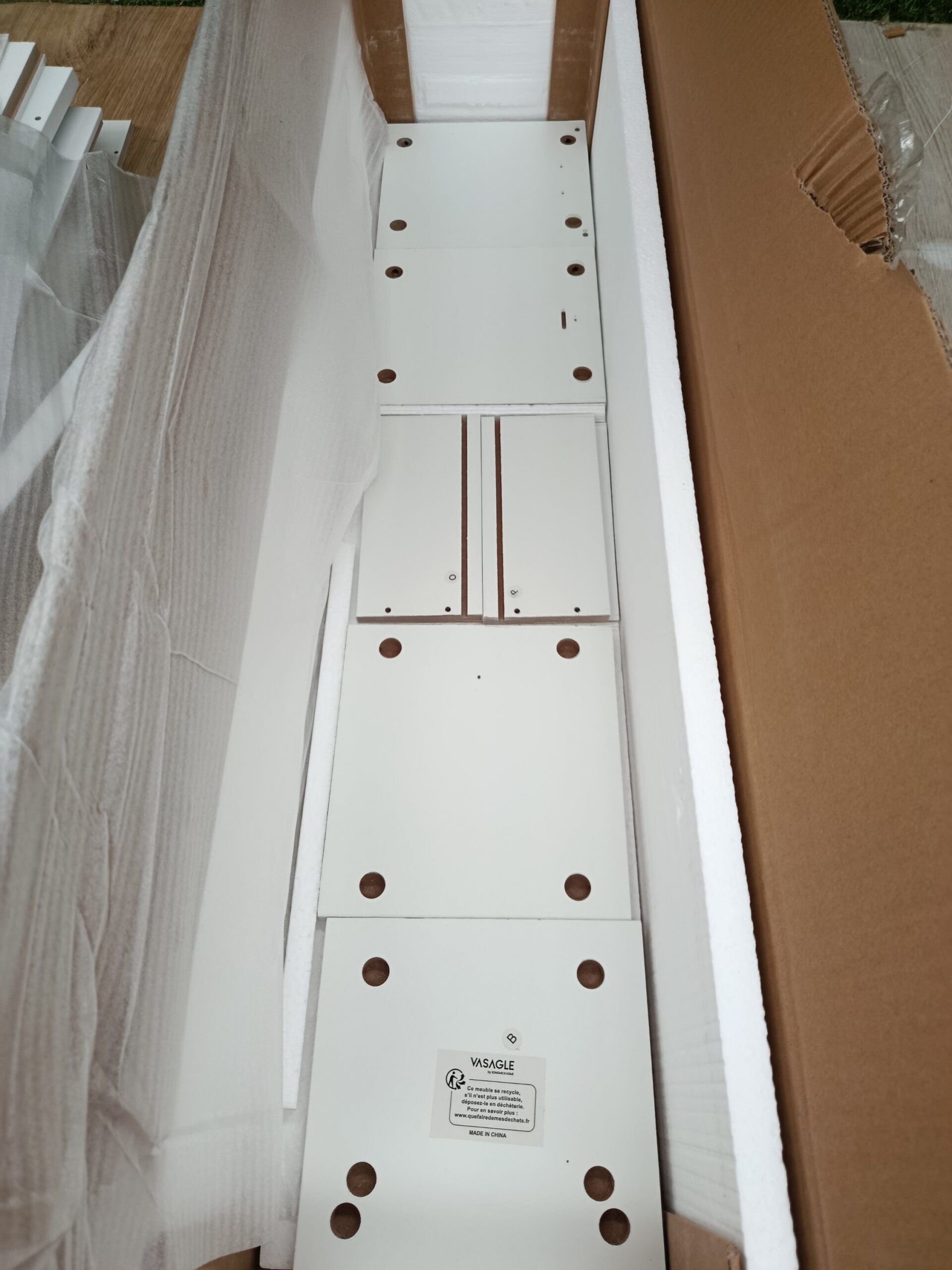 VASAGLE MUEBLE ALTO DE BAÑO - Imagen 11