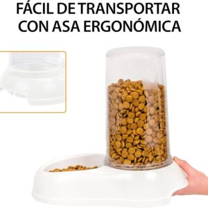 DISPENSADOR DE COMIDA SECA PARA MASCOTAS