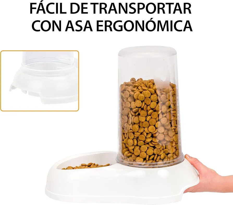 DISPENSADOR DE COMIDA SECA PARA MASCOTAS