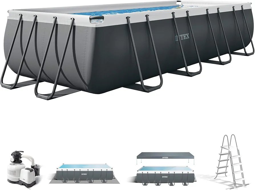 INTEX PISCINA DESMONTABLE CON DEPURADORA DE ARENA.