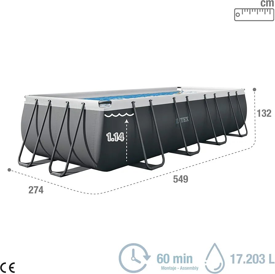 INTEX PISCINA DESMONTABLE CON DEPURADORA DE ARENA. - Imagen 2