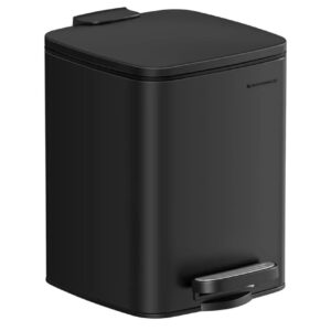 SONGMICS LTB590B0602 Cubo de Basura de Baño, 6 L