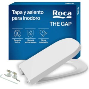 Roca The Gap - Tapa y asiento de Supralit.