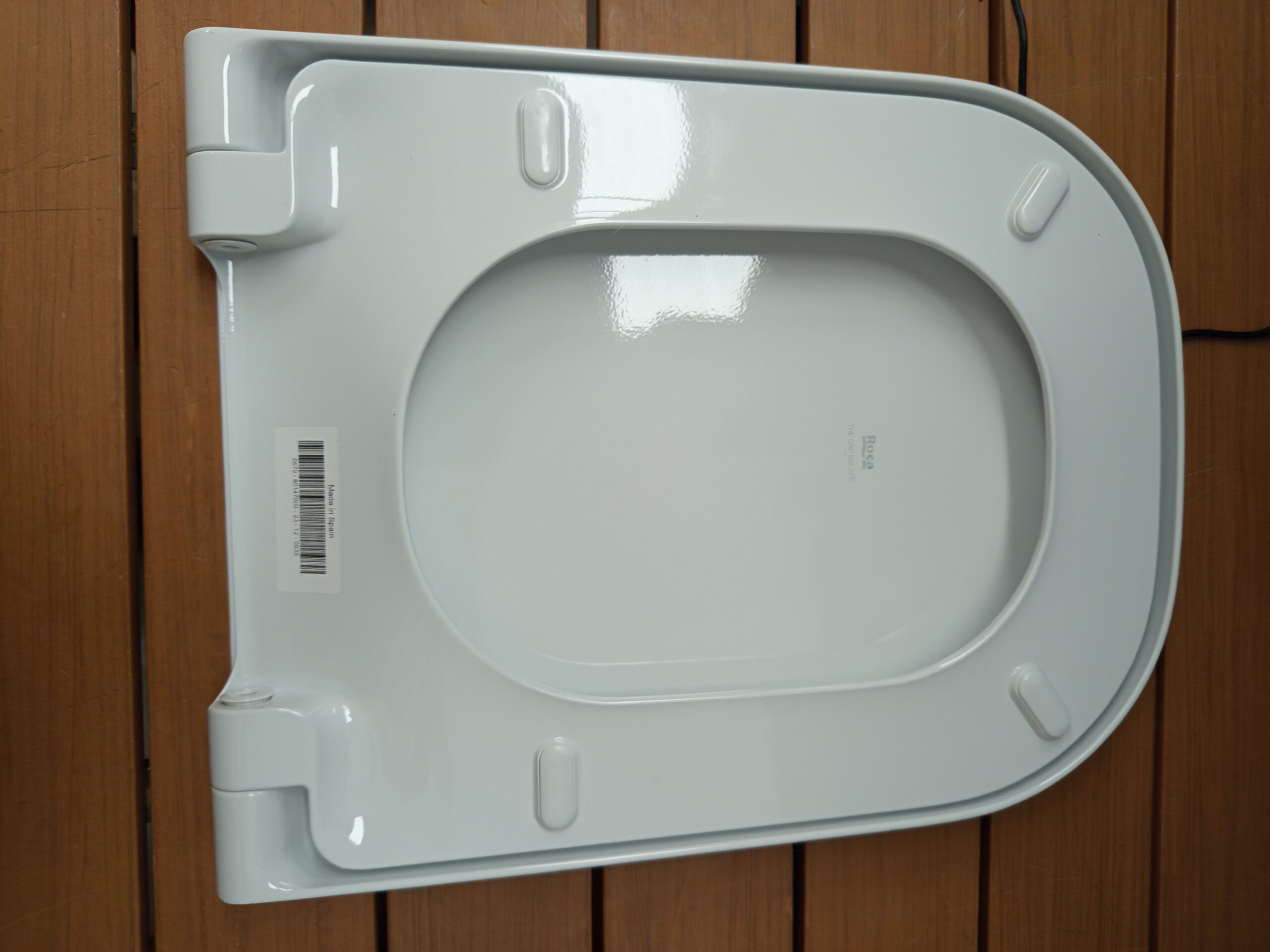 Roca The Gap - Tapa y asiento de Supralit. - Imagen 3