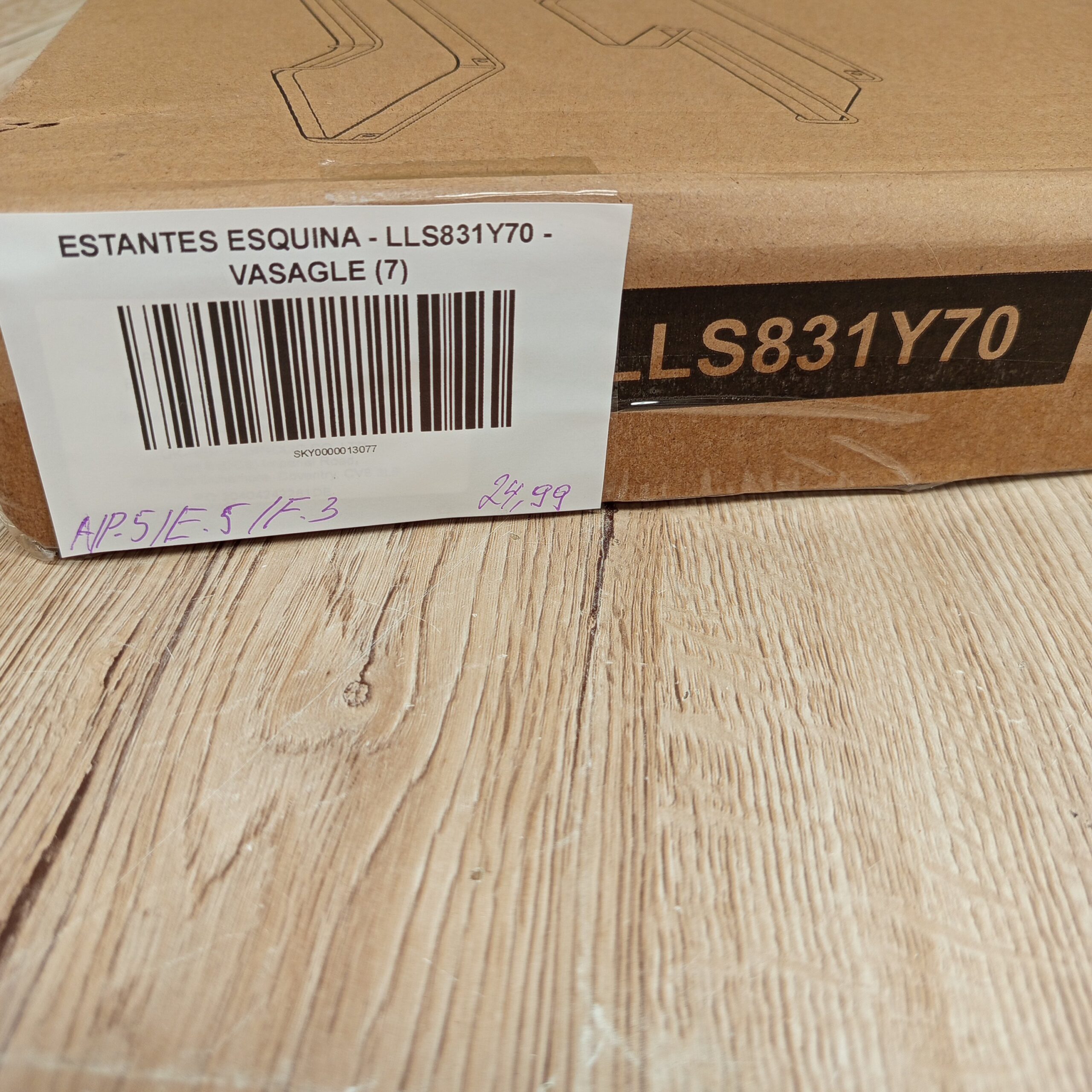 Estantes Esquina - LLS831Y70 - VASAGLE - Imagen 7