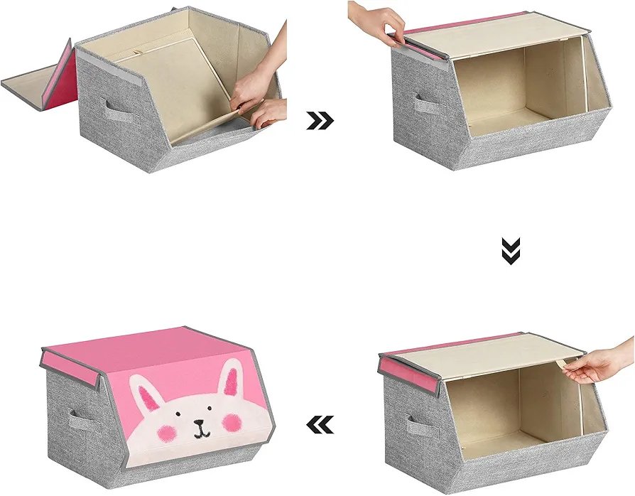 Juego 3 Cajas Plegables - RFB760P01 - SONGMICS - Imagen 2