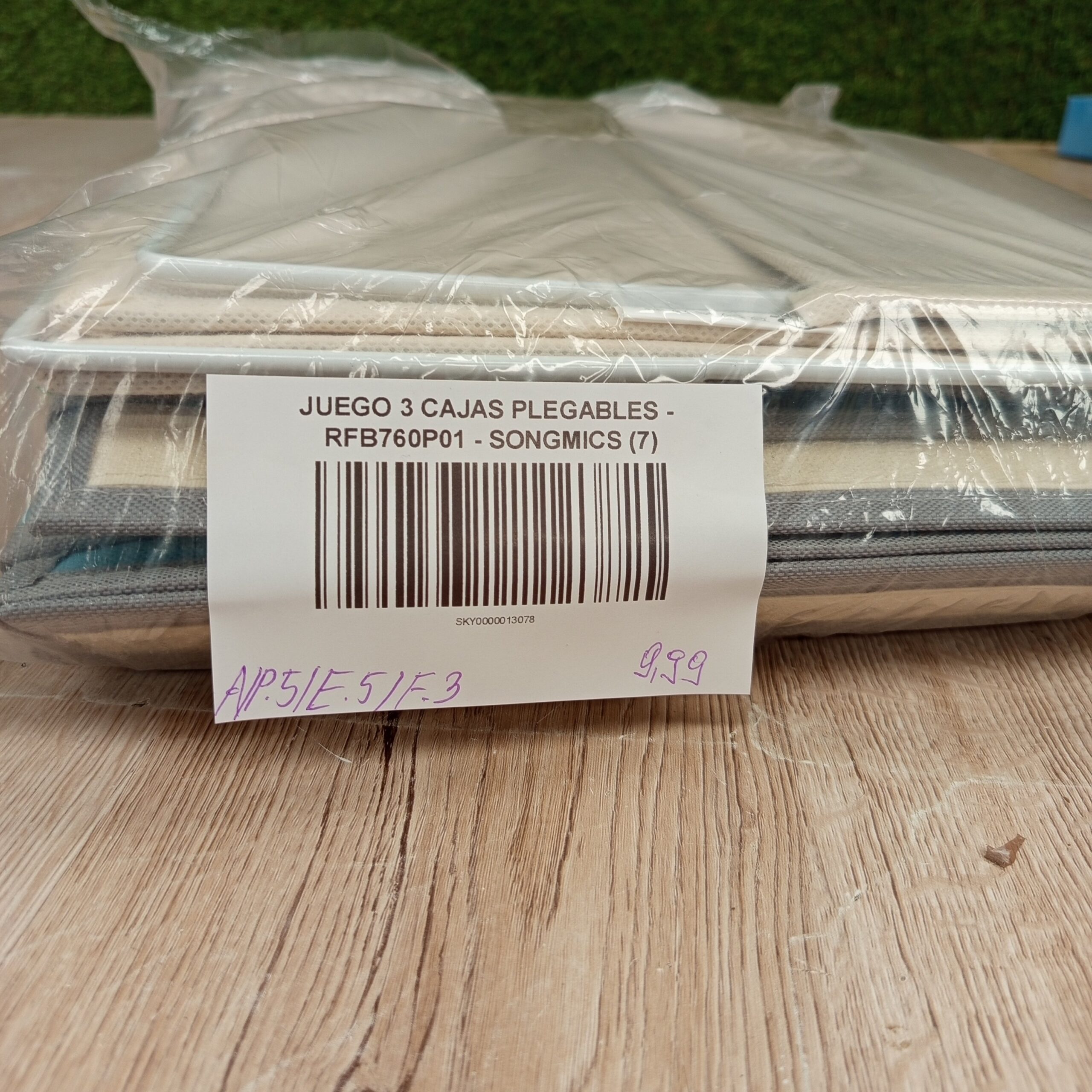 Juego 3 Cajas Plegables - RFB760P01 - SONGMICS - Imagen 8