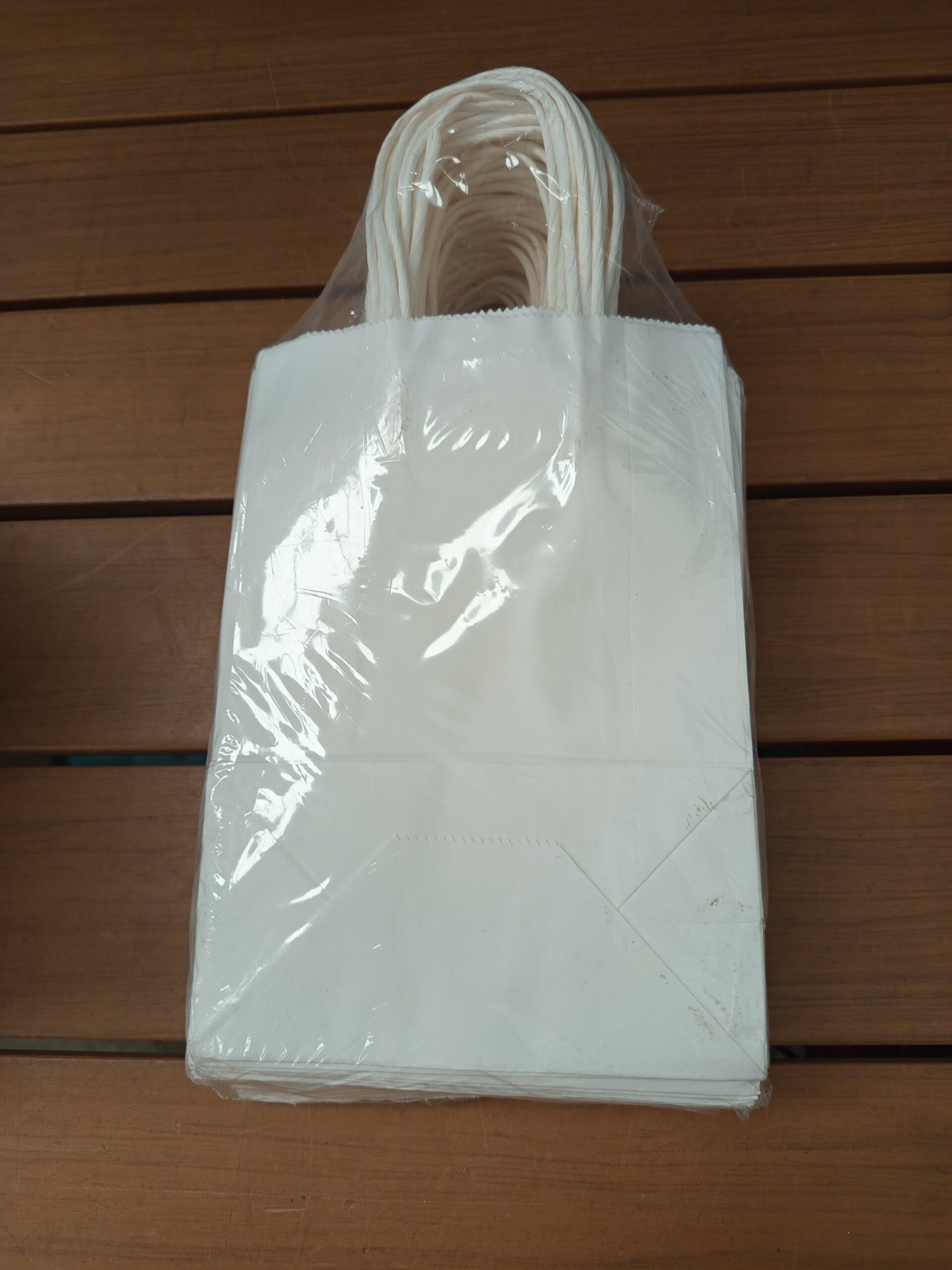 Bolsas de Papel Kraft Con Asas para Regalo - Imagen 4