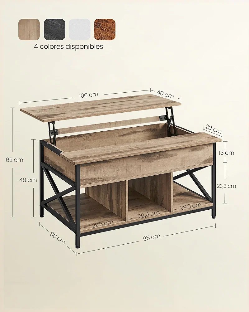 Mesa de Centro - LCT205K50 - VASAGLE - Imagen 2