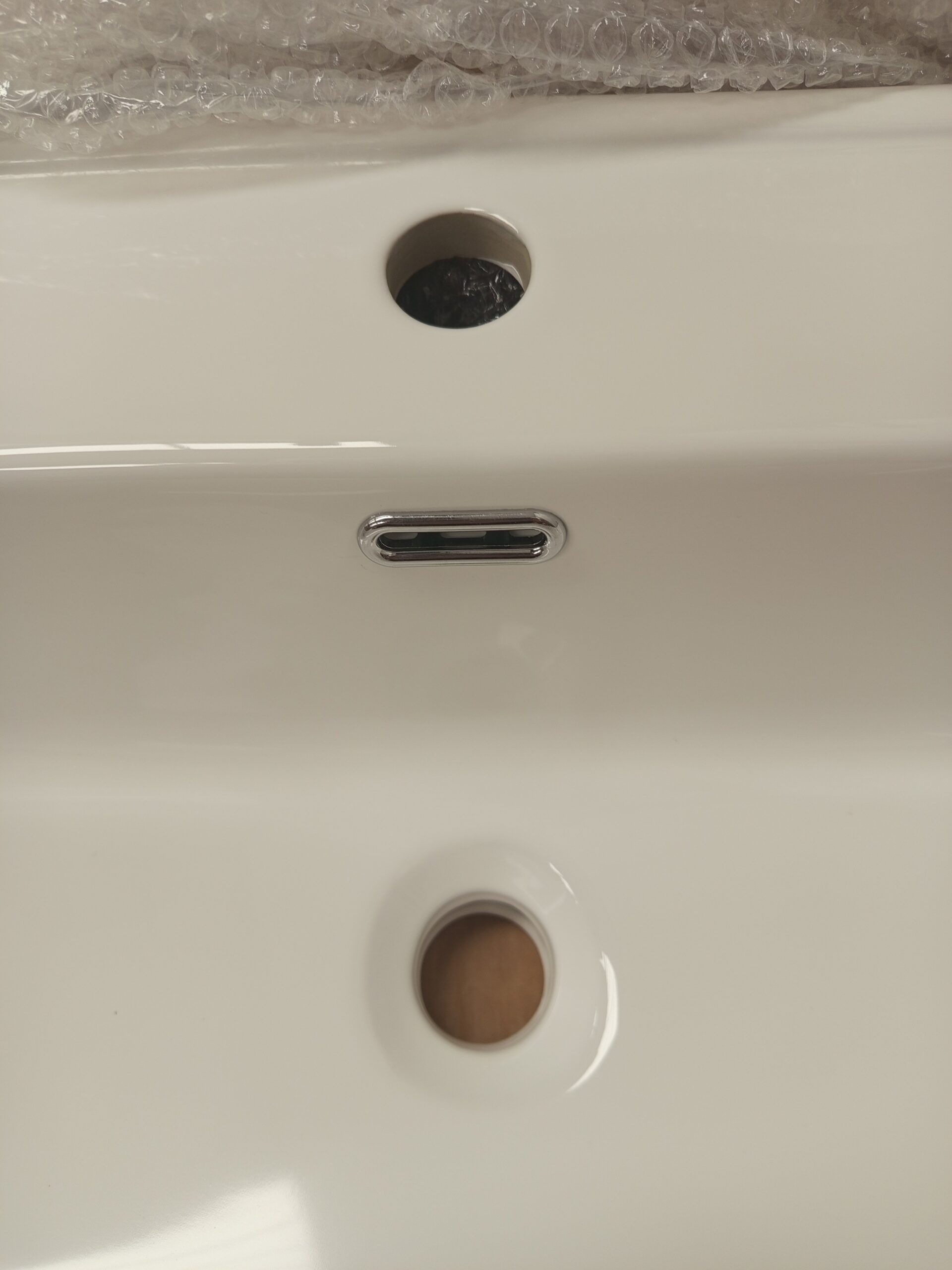 BAIKAL Lavabo Rectangular sobre Encimera Fondo 46cm | Ancho 71cm - Imagen 4