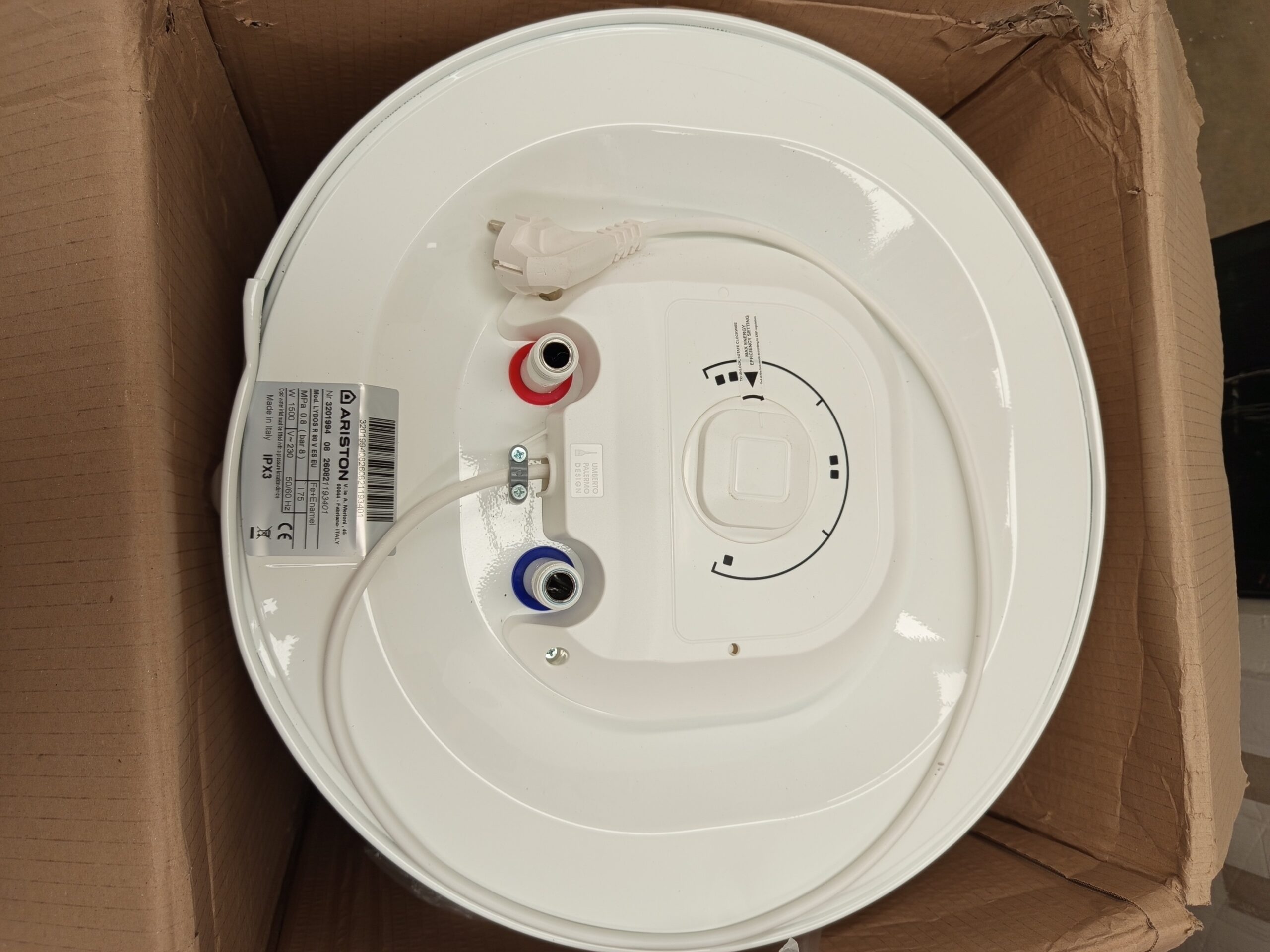 Ariston Lydos R - Termo Electrico 80 Litros. - Imagen 4
