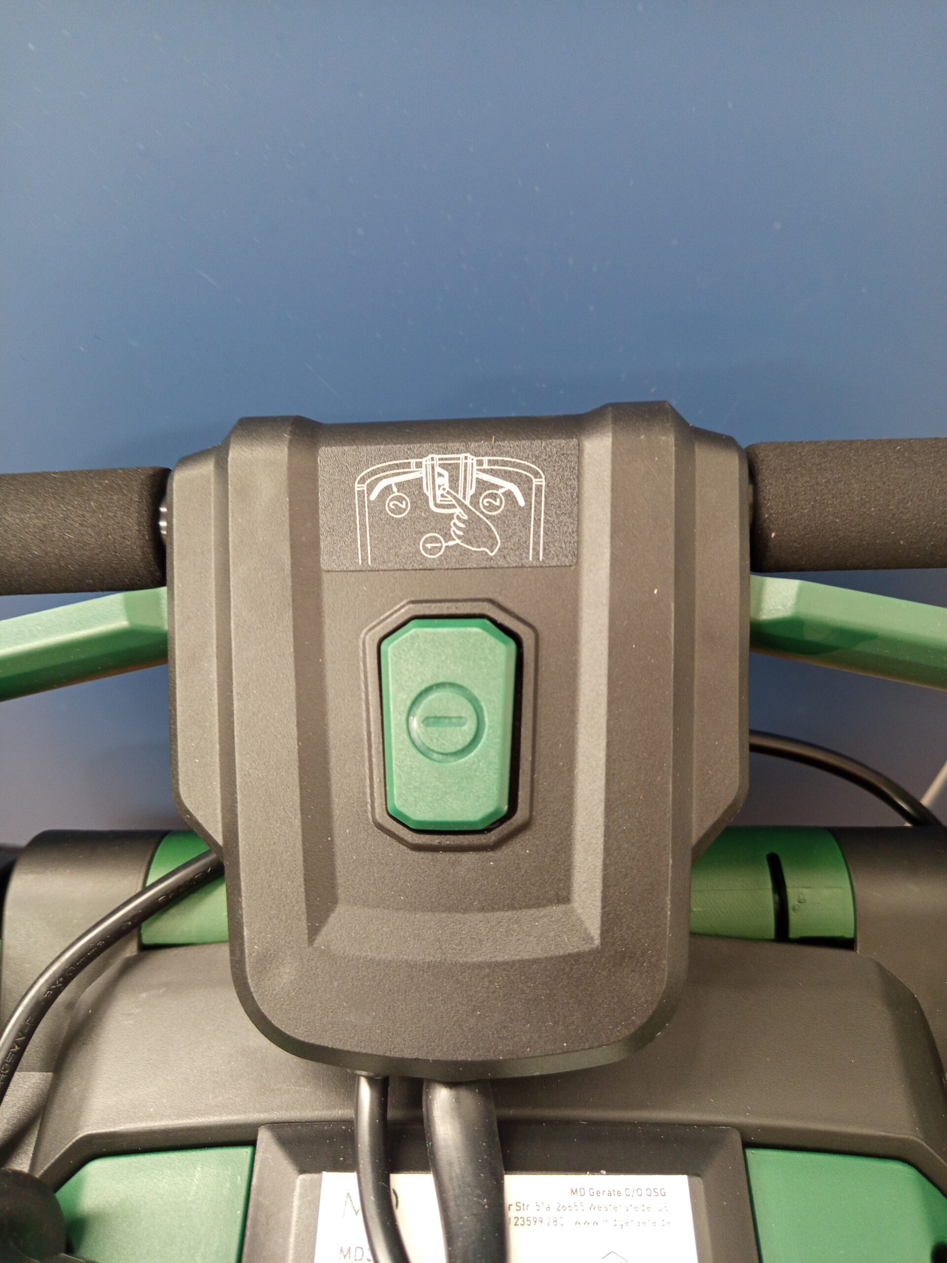 MD - Cortacésped de 220 V, ancho de corte de 38 cm - Imagen 2