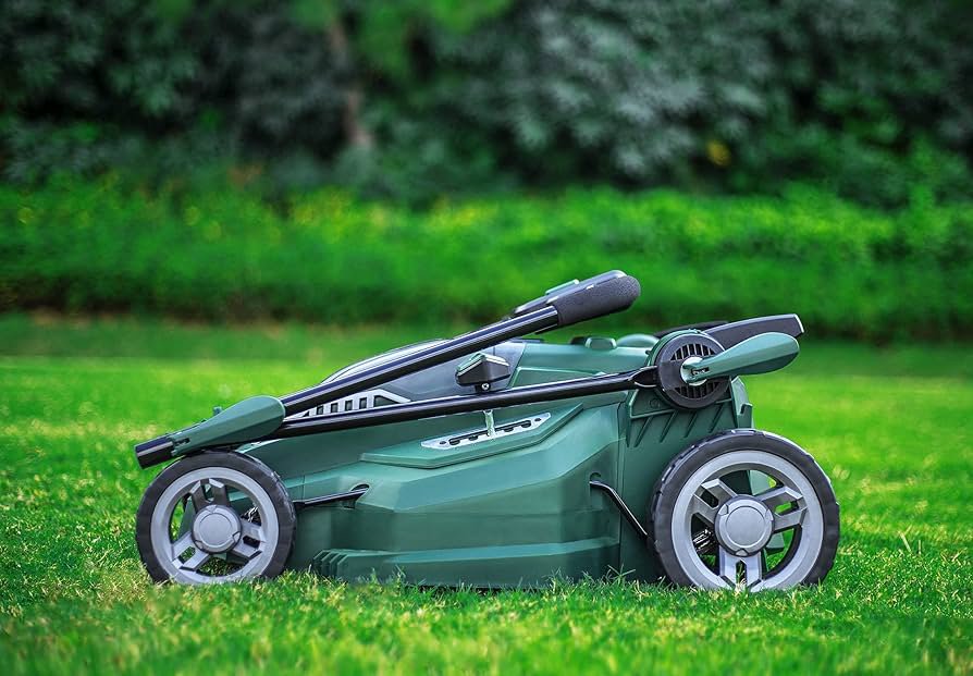 MD - Cortacésped de 220 V, ancho de corte de 38 cm