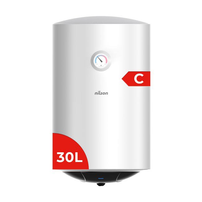 Termo Eléctrico Nilson, NT3000, 1500W, 30L, Incluye Kit de Montaje.