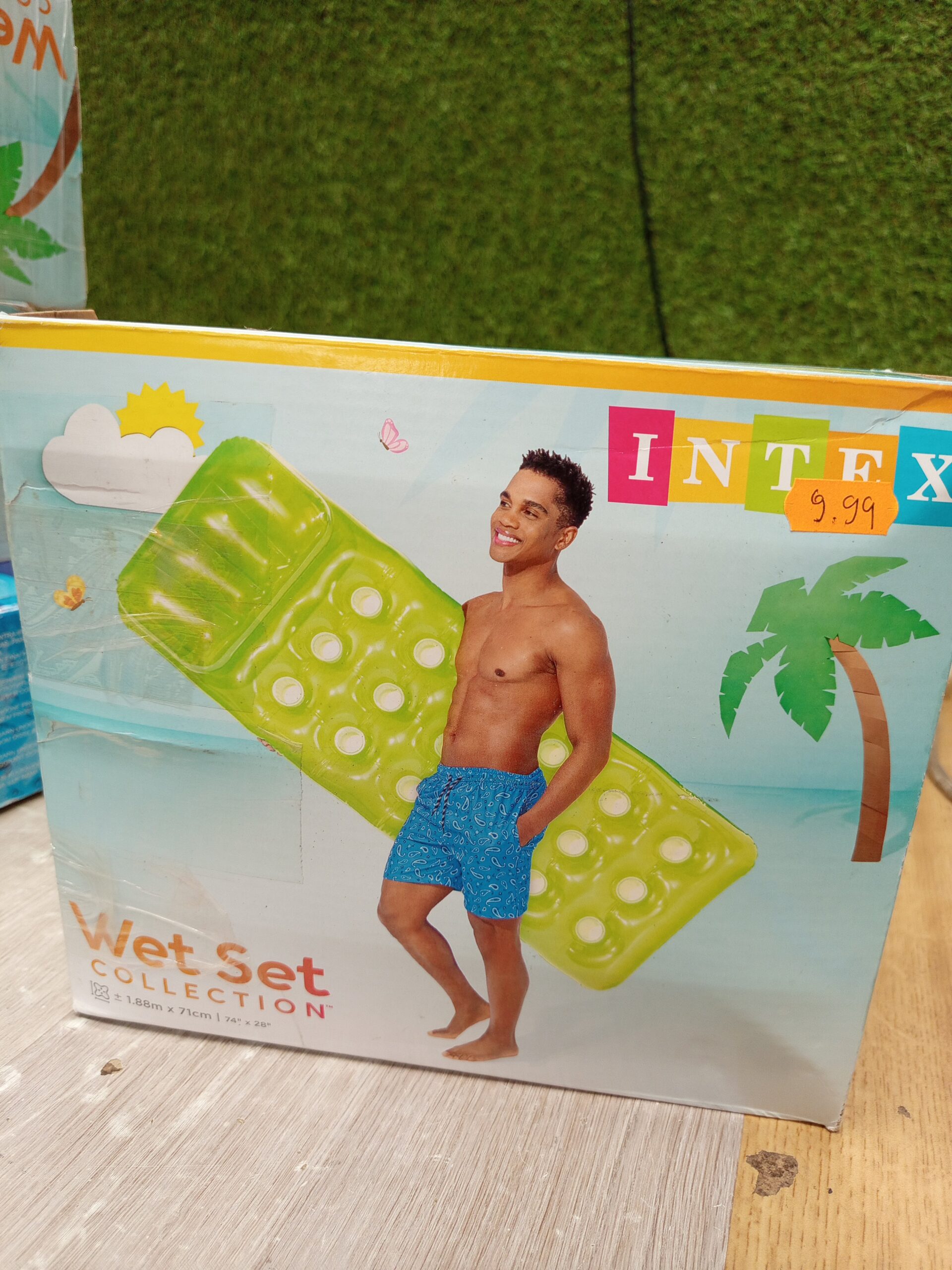 Intex Colchoneta hinchable rosa playa - Imagen 2