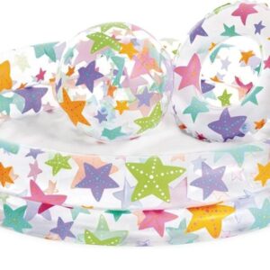 Intex Piscina, Flotador y Pelota Color