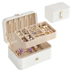 SONGMICS Colección GISELLA - Caja Joyero JBC166W01