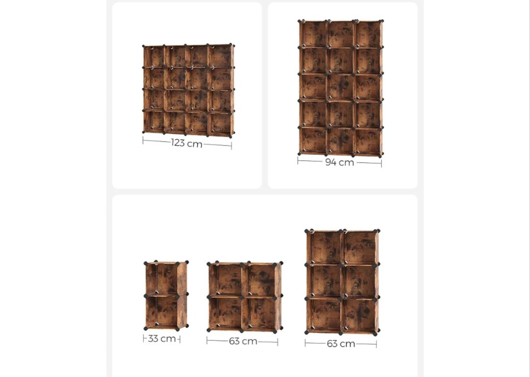 SONGMICS Armario Modular LPC442A01 - Imagen 2