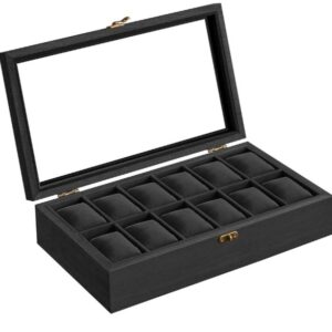 Caja para relojes SONGMICS JOW120B02