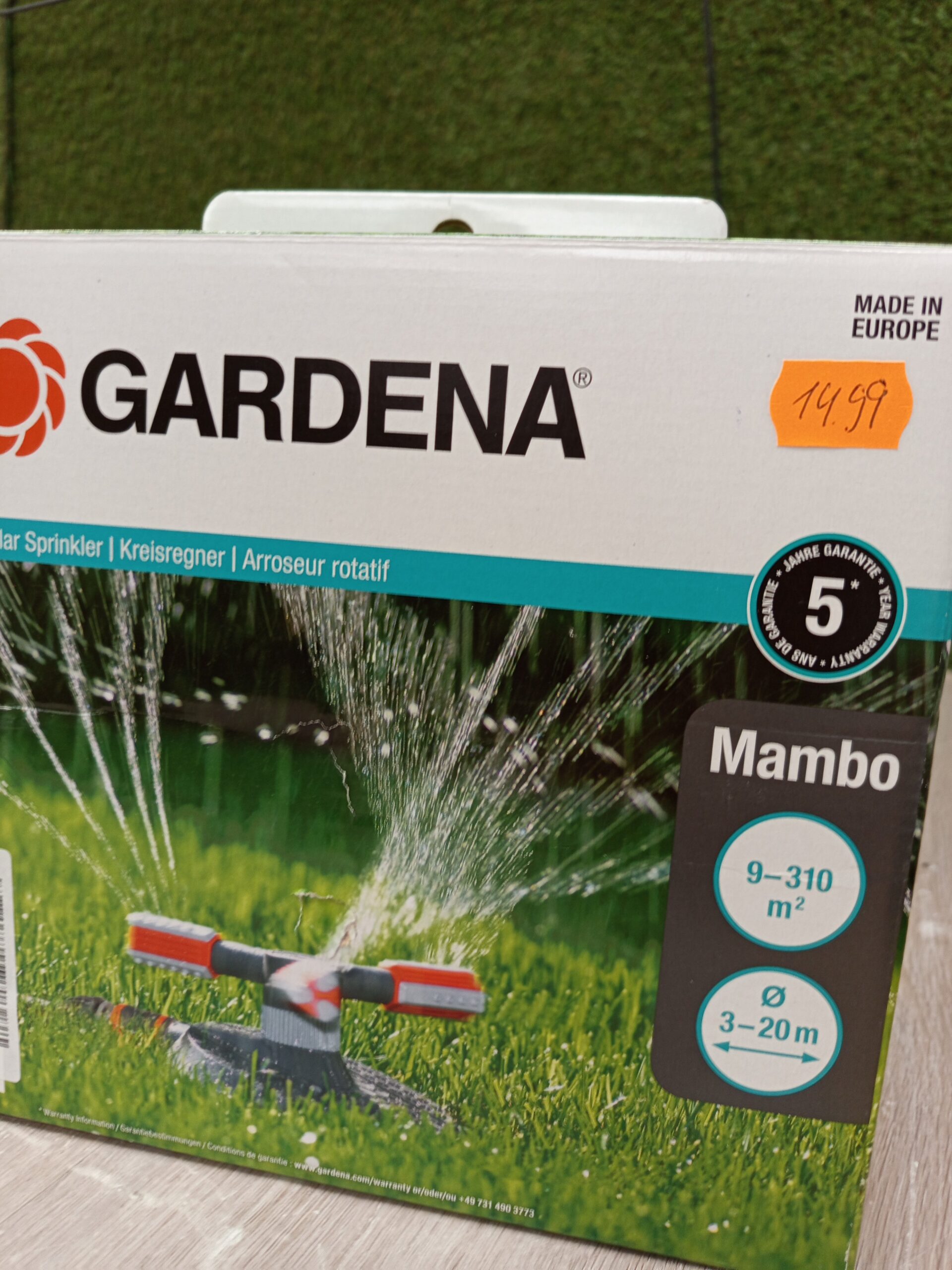 Aspersor circular Mambo Comfort de Gardena - Imagen 3