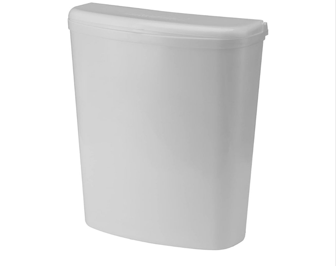 Brunner Pillar Abfalleimer + Halterung Müll Cubo de Basura