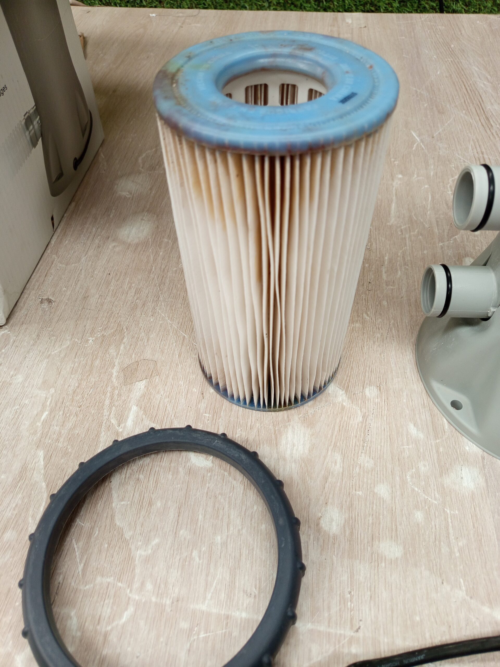 Intex Bomba Filtro de 530 GAL, Blanco, Gris. - Imagen 5