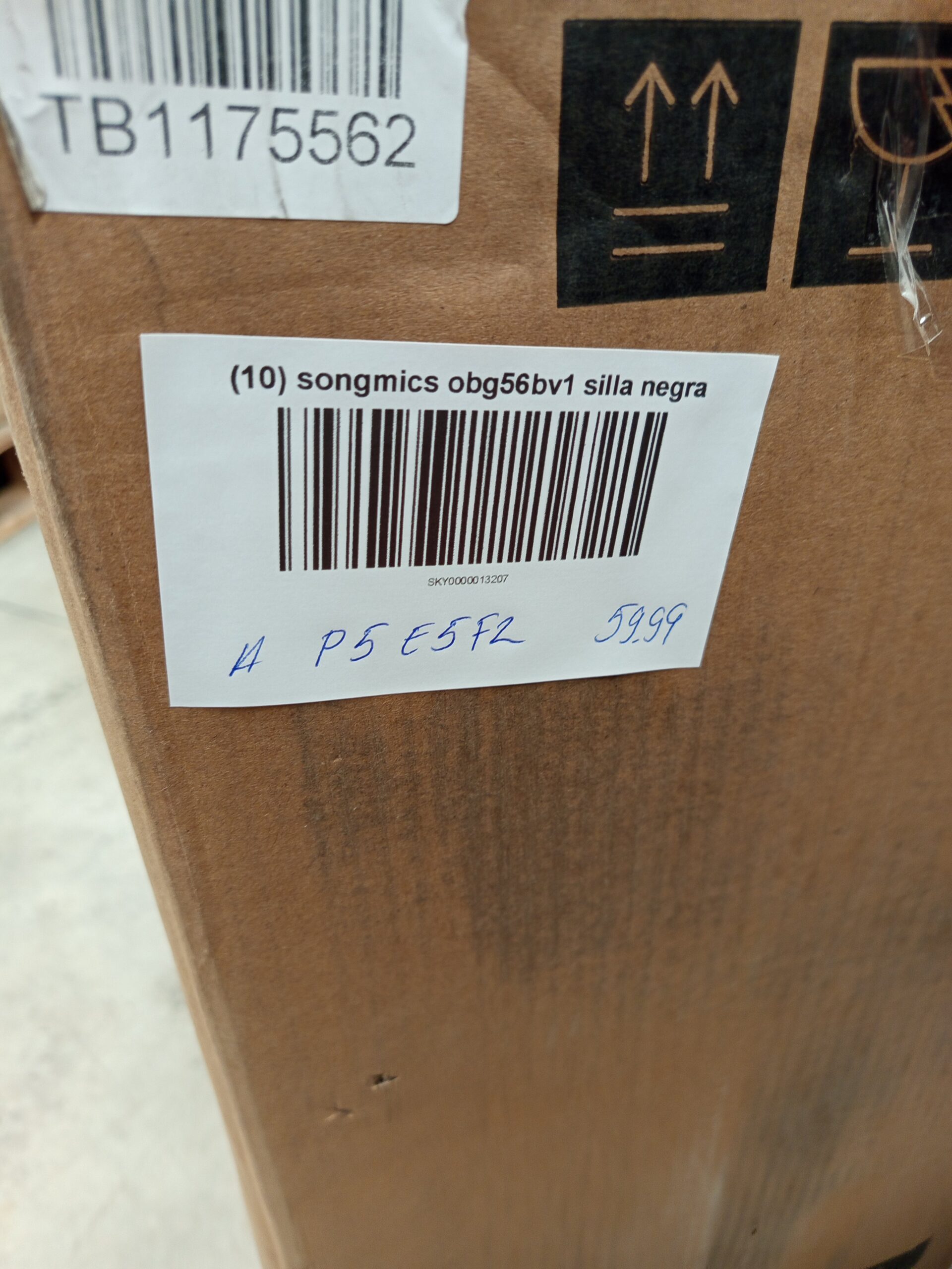 SONGMICS Racing Silla de Escritorio de Oficina - Imagen 3