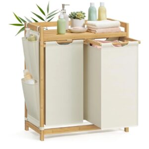 SONGMICS Cesto para Ropa Sucia RLH100W01