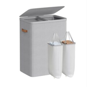 Cesto de ropa Songmics de tela con tapa LCB813G01