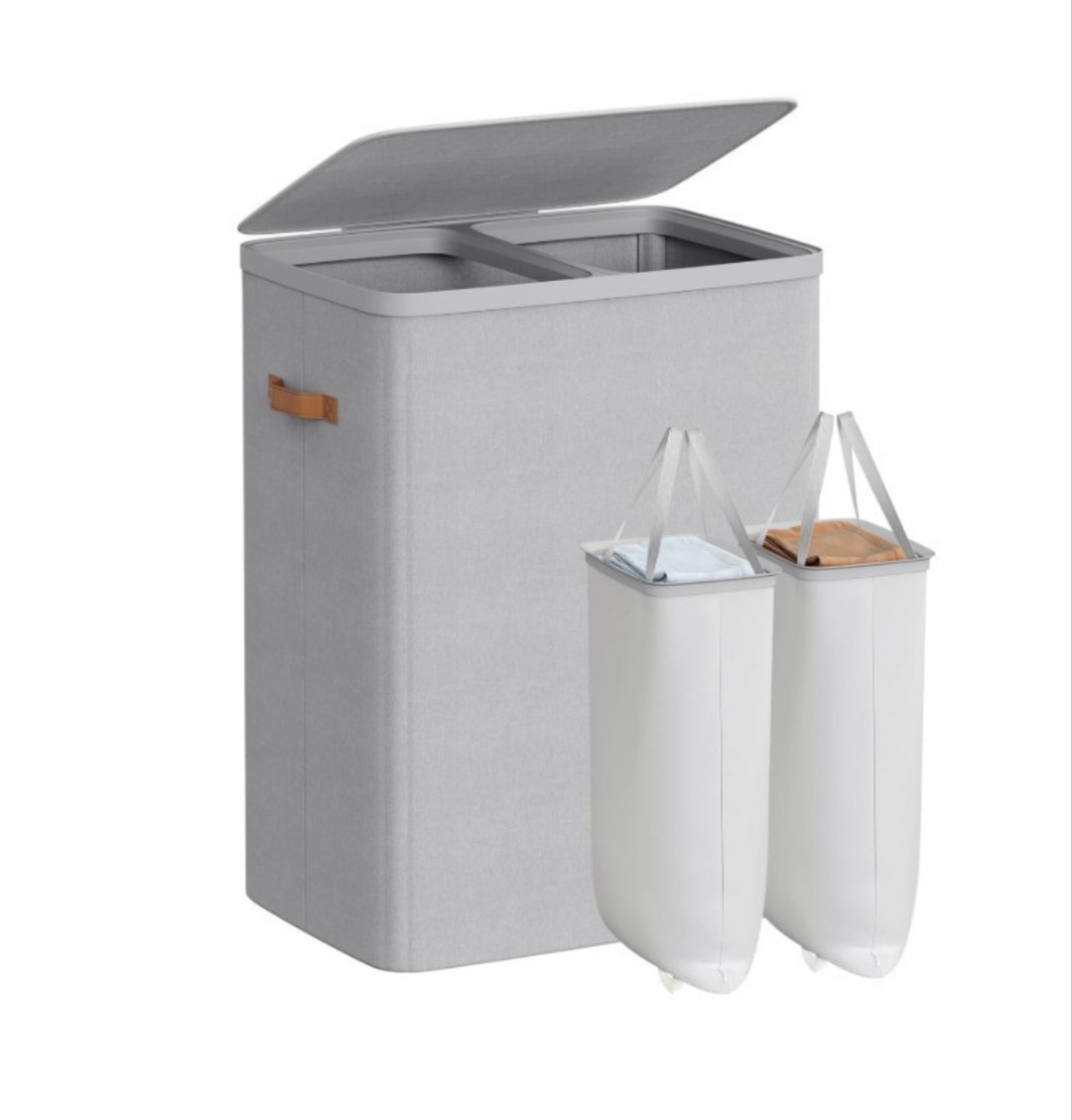 Cesto de ropa Songmics de tela con tapa LCB813G01