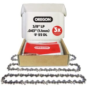 Oregon Pack de 3 Cadenas de Motosierra