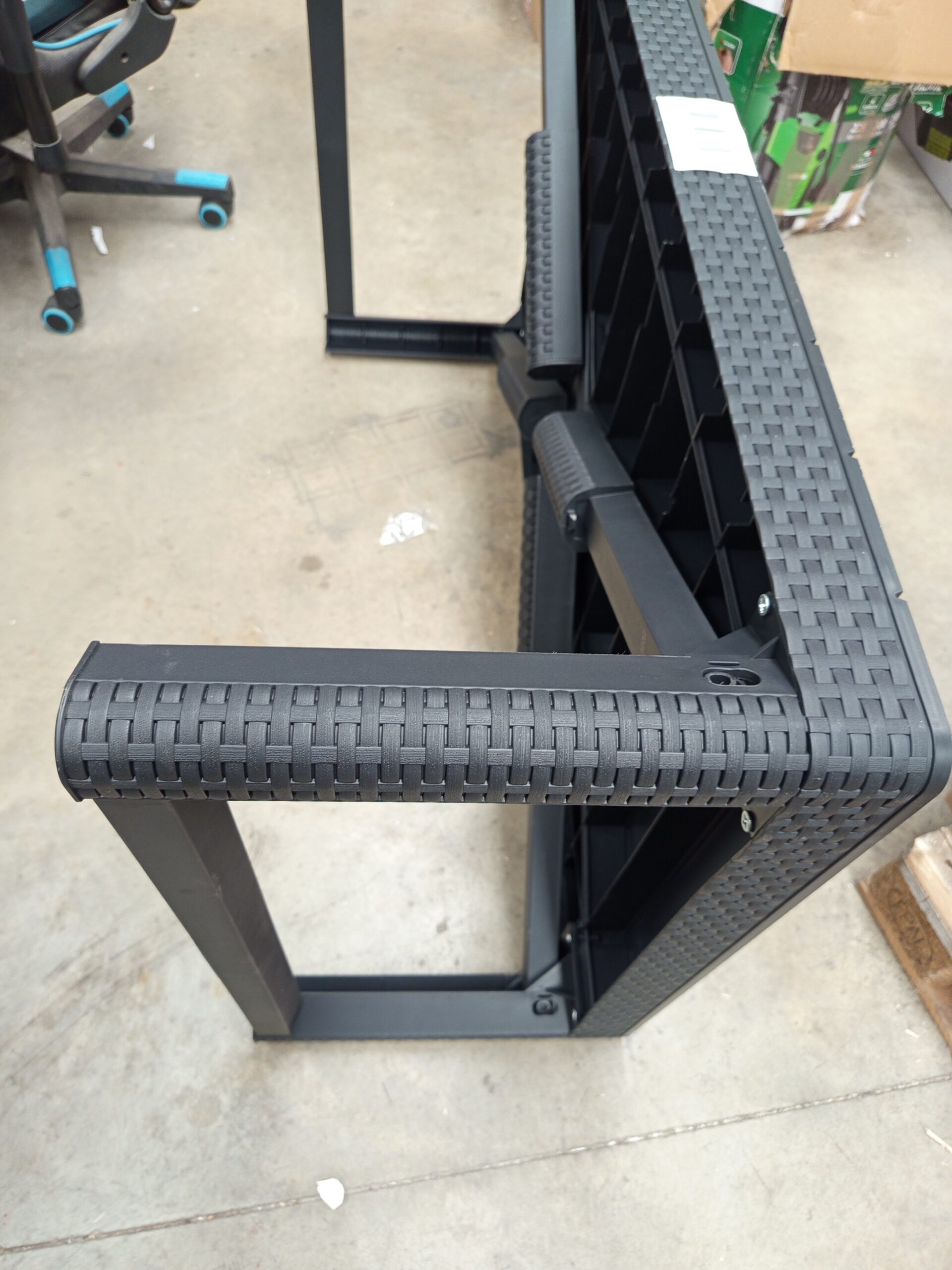 Allibert Mesa de Jardín Grafito Mesita Mesilla Mueble. - Imagen 5