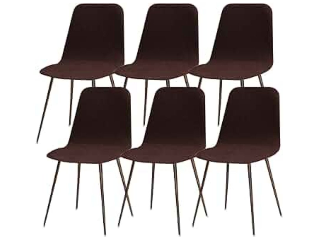 Lydevo Fundas para Sillas de Comedor 6 Piezas Funda de Sillas