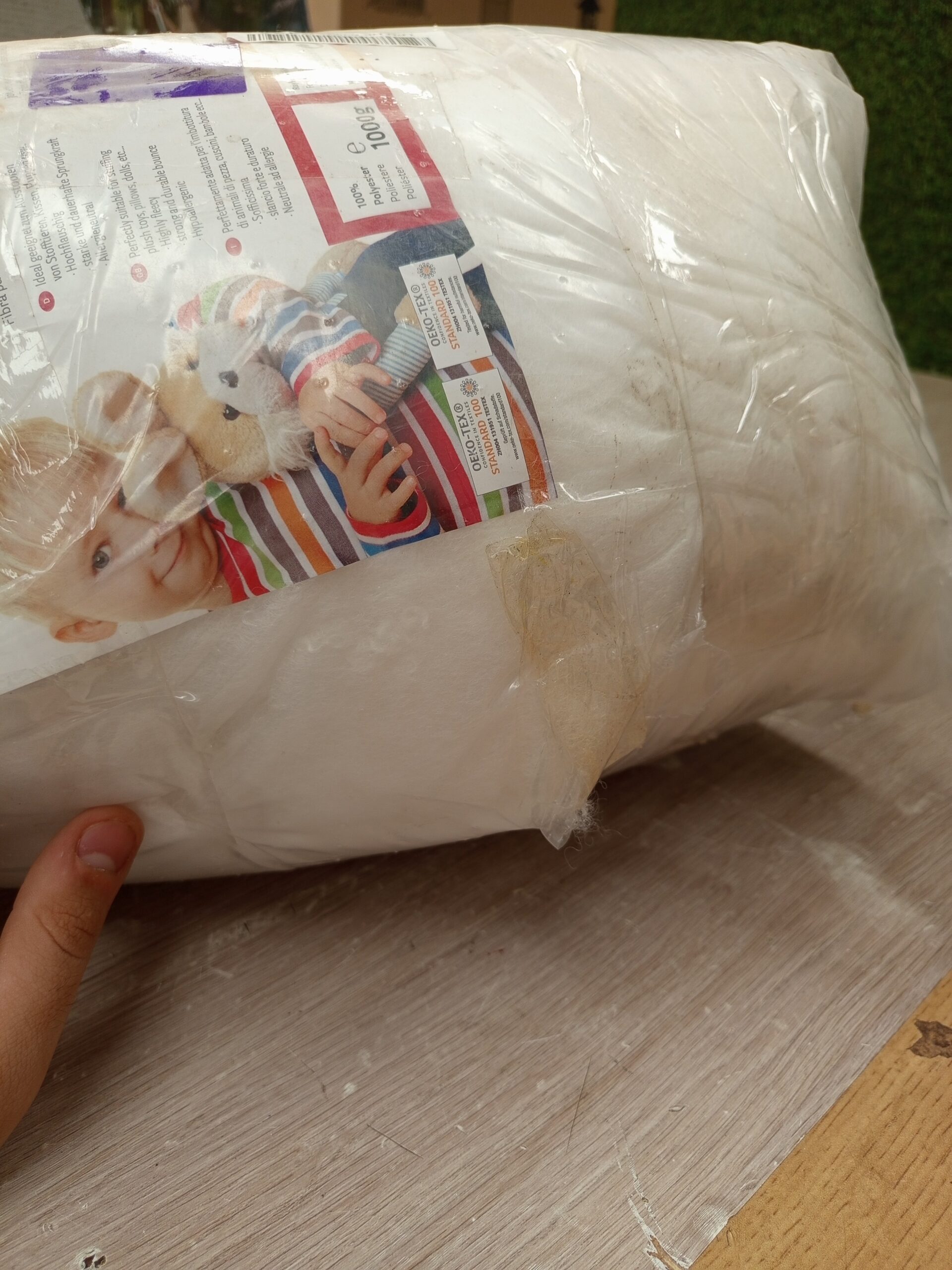 Guata de alta densidad, en copos Bolsa de 1 kg - Imagen 2