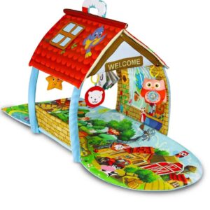 Lionelo - Gimnasio de juegos educativo para bebés Agnes Plus