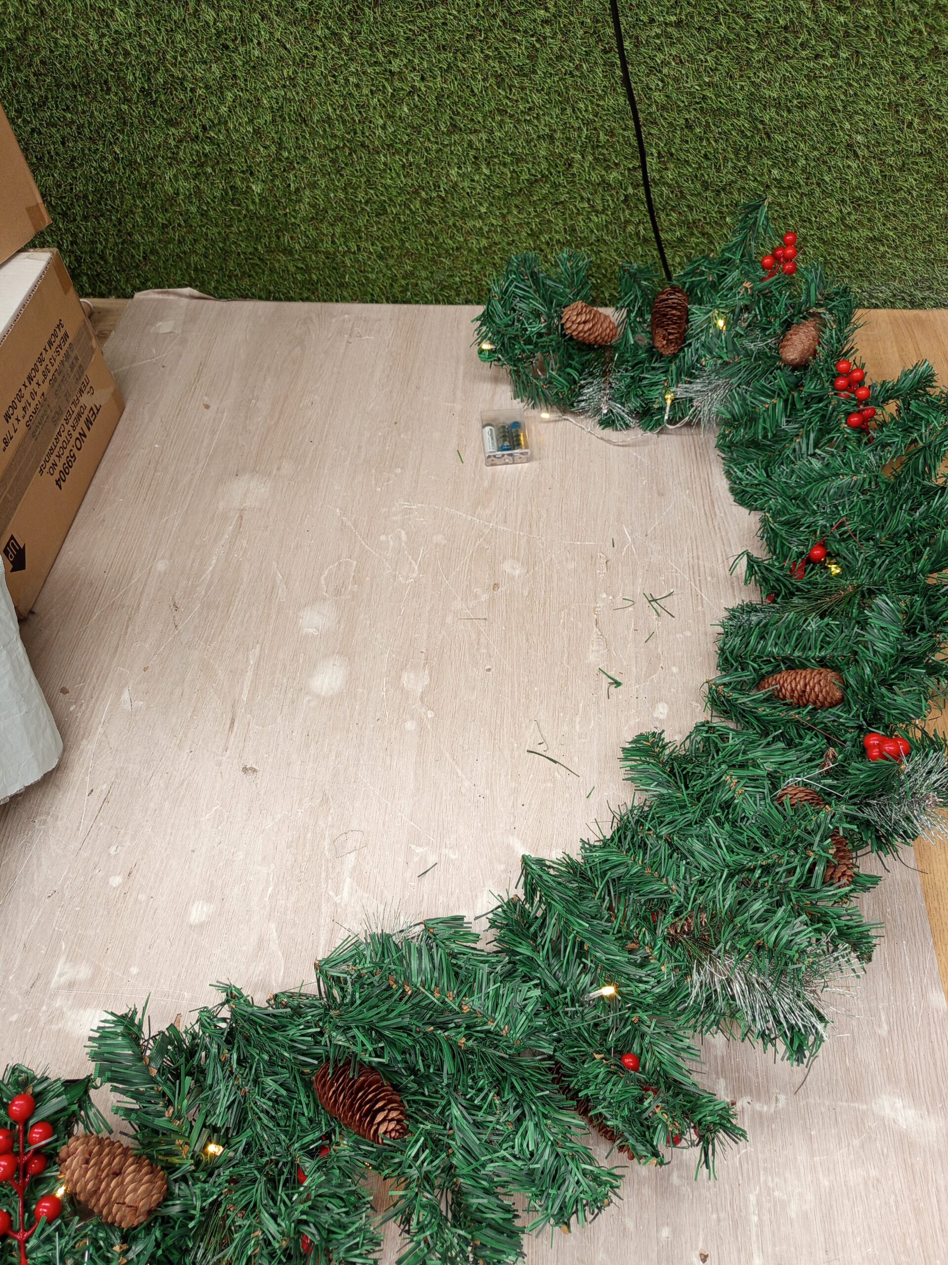 NUZEKY Guirnalda de Navidad, 1.8 m - Imagen 4