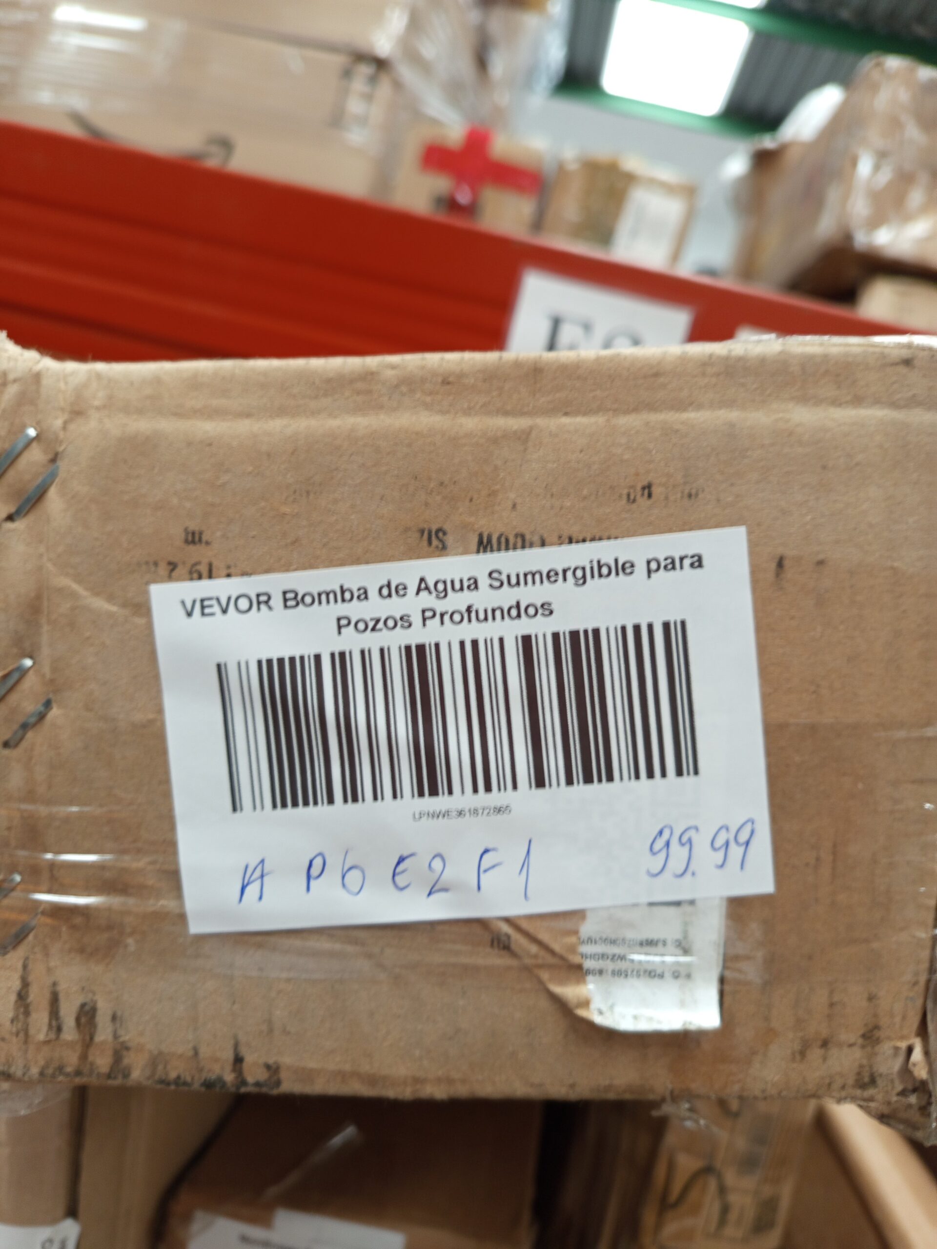 VEVOR Bomba Sumergible para Pozo Profundo - Imagen 5