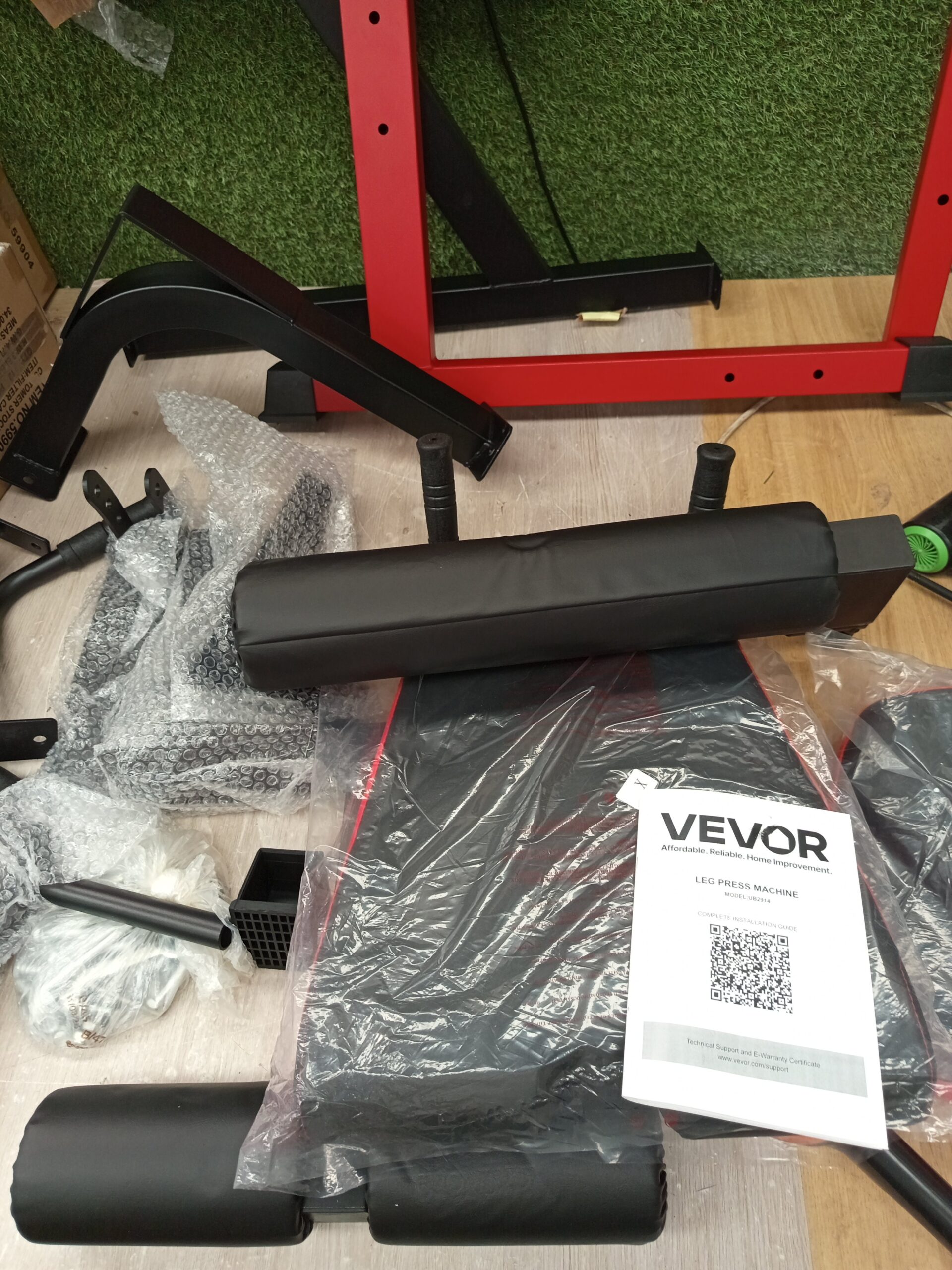 VEVOR Máquina de Extensión y Curl de Piernas - Imagen 2